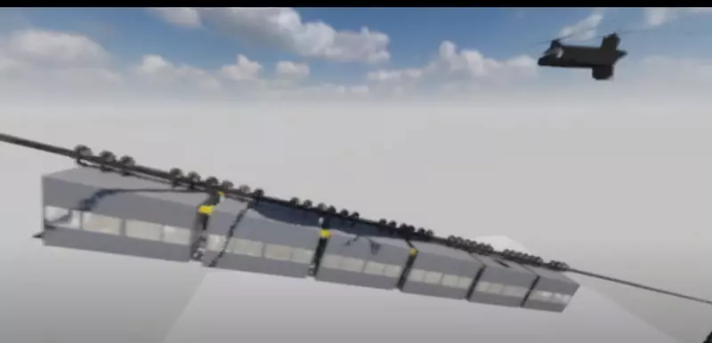 Chinook Crash thingy with ragdoll NPCS