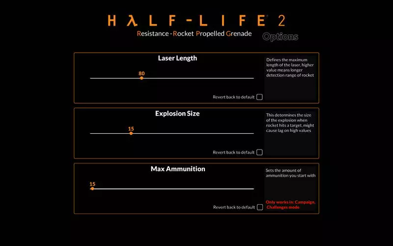 Half-Life 2 Resistance RPG - ракетная установка с лазерным наведением