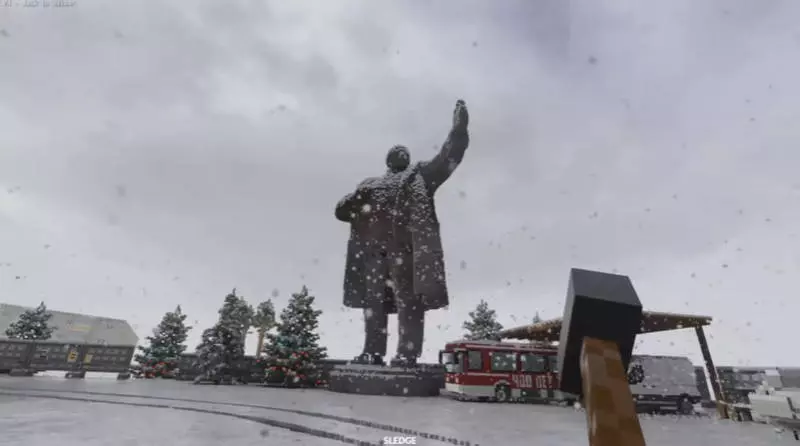 Russian Town 5 Winter - Зимний Русский город