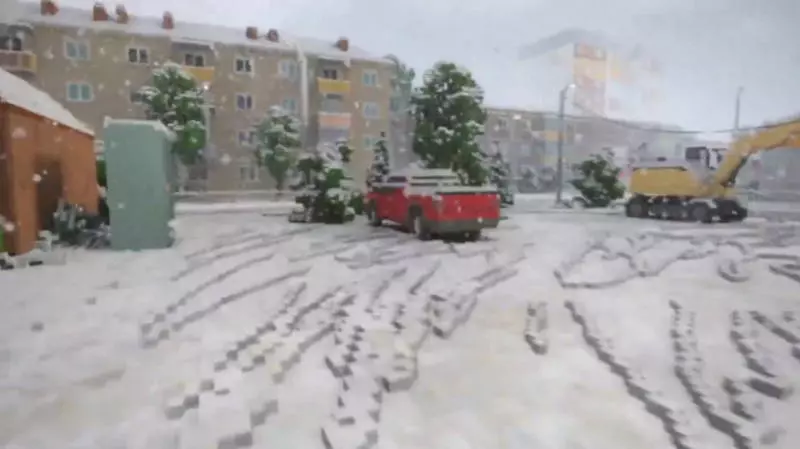 Russian Town 3: Winter для Teardown