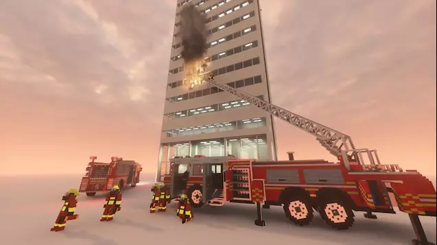 Скачать Flammable Office Building