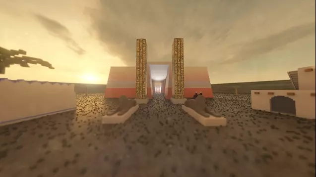 Ancient Egypt Heist + Sandbox – карта с пирамидами и режимом песочницы