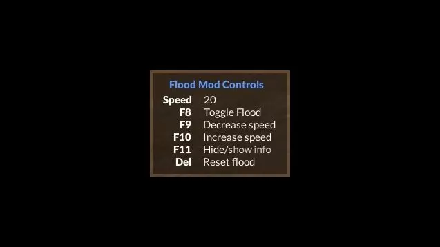 Flood Mod - затопляет карты